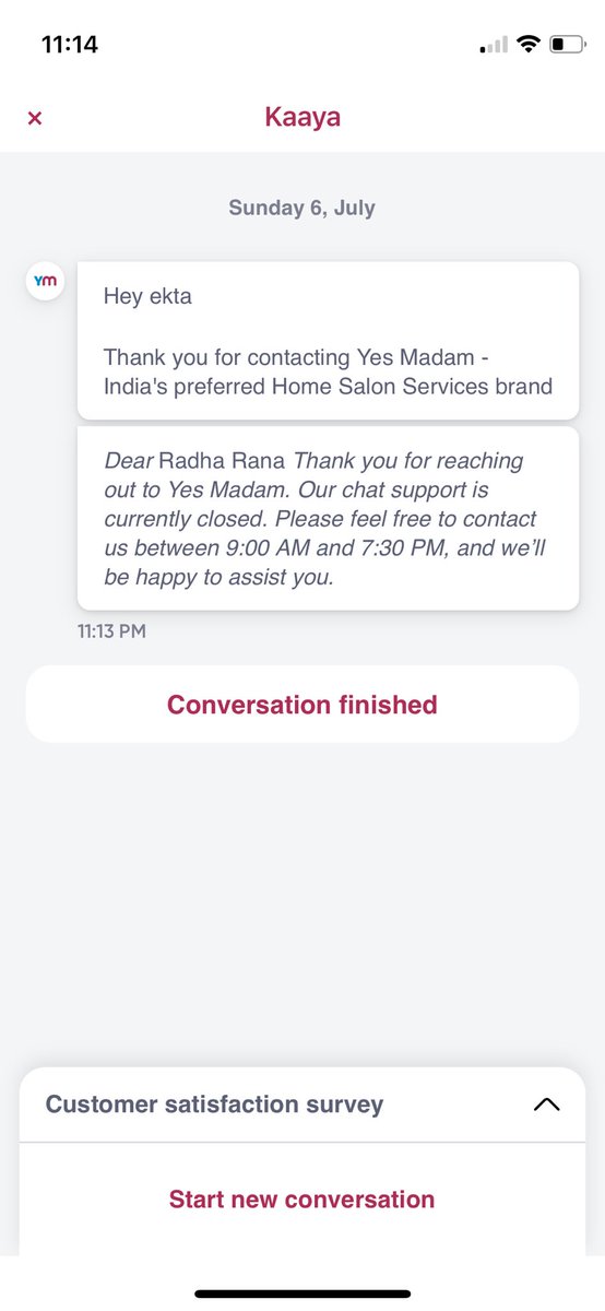 EKriplani's tweet photo. @_yesmadam @jagograhakjago 
Kindly stop fooling customers if you do not commit to refund cashback as committed after service. 
Also there is security concern, addressing a user from diferent name. seems like there is cross data sharing between customers account. https://t.co/OirOHarNCv