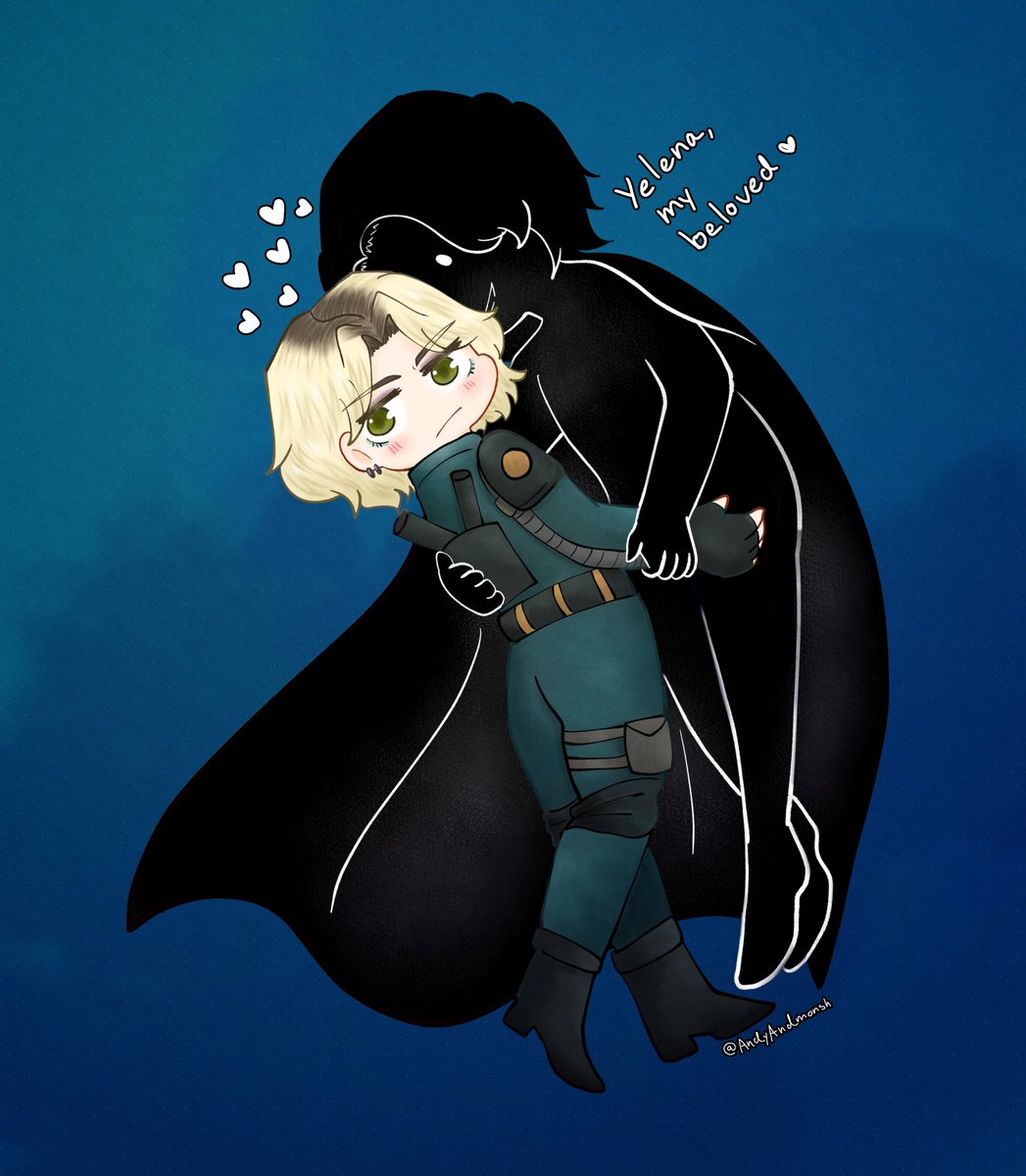 Boblenaweek Day 6: Flying - "Just one kiss"

#Thunderbolts #Boblena #ボブエレ #boblenaweek25 #voidwidow