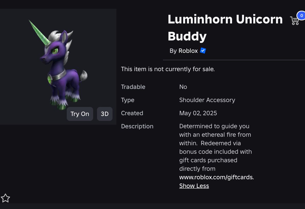PurpleCorporat's tweet image. 🎉 LUMINHORN UNICORN BUDDY CODE GIVEAWAY 🎉
‼️Requirements‼️
➕Follow @PurpleCorporat ➕
❤️Like & Retweet🔄
🗒️Comment “Unicorn”!🗒️
Ends in 3 days! 
#Roblox #Robloxgw #Robloxgiveaways #robloxtoy #robux #robuxgw #robloxdev #robloxart #robloxlimited #robloxugc #robloxfreeugc…
