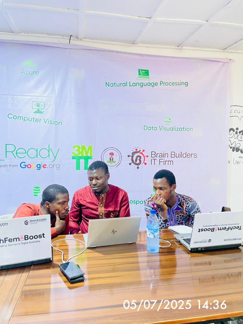 Brain Builders I.T Firm (@brainbuilderit) on Twitter photo Curiosity and necessity fuel the drive to learn and unlearn.
This is a snapshot of what determination, curiosity, and quiet courage look like when people come together to learn how solve real problems with simple tools.
Through the DeepTech_Ready partnership by <a href="/3MTTNigeria/">3MTT Nigeria</a> and Curiosity and necessity fuel the drive to learn and unlearn.
This is a snapshot of what determination, curiosity, and quiet courage look like when people come together to learn how solve real problems with simple tools.
Through the DeepTech_Ready partnership by <a href="/3MTTNigeria/">3MTT Nigeria</a> and