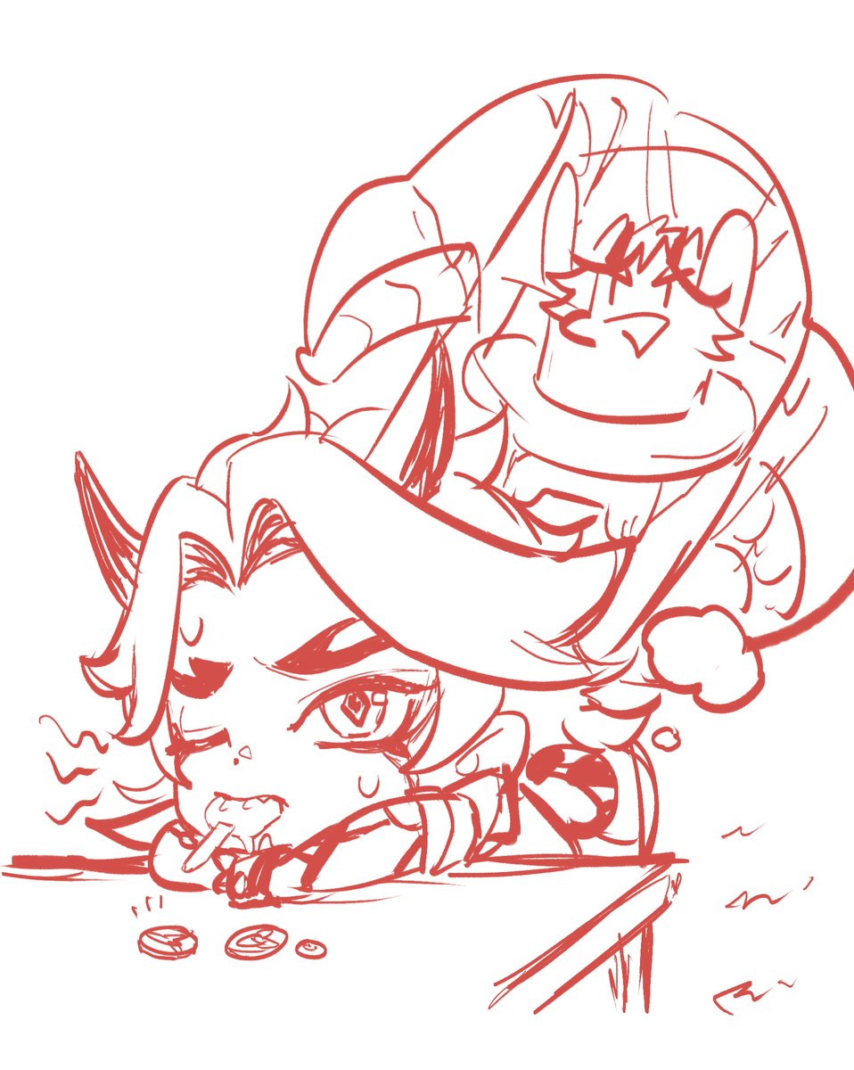 aratakihitsuji's tweet image. Poor Oni guy doesn’t even have enough Mora to go to the water park, how pitiful...