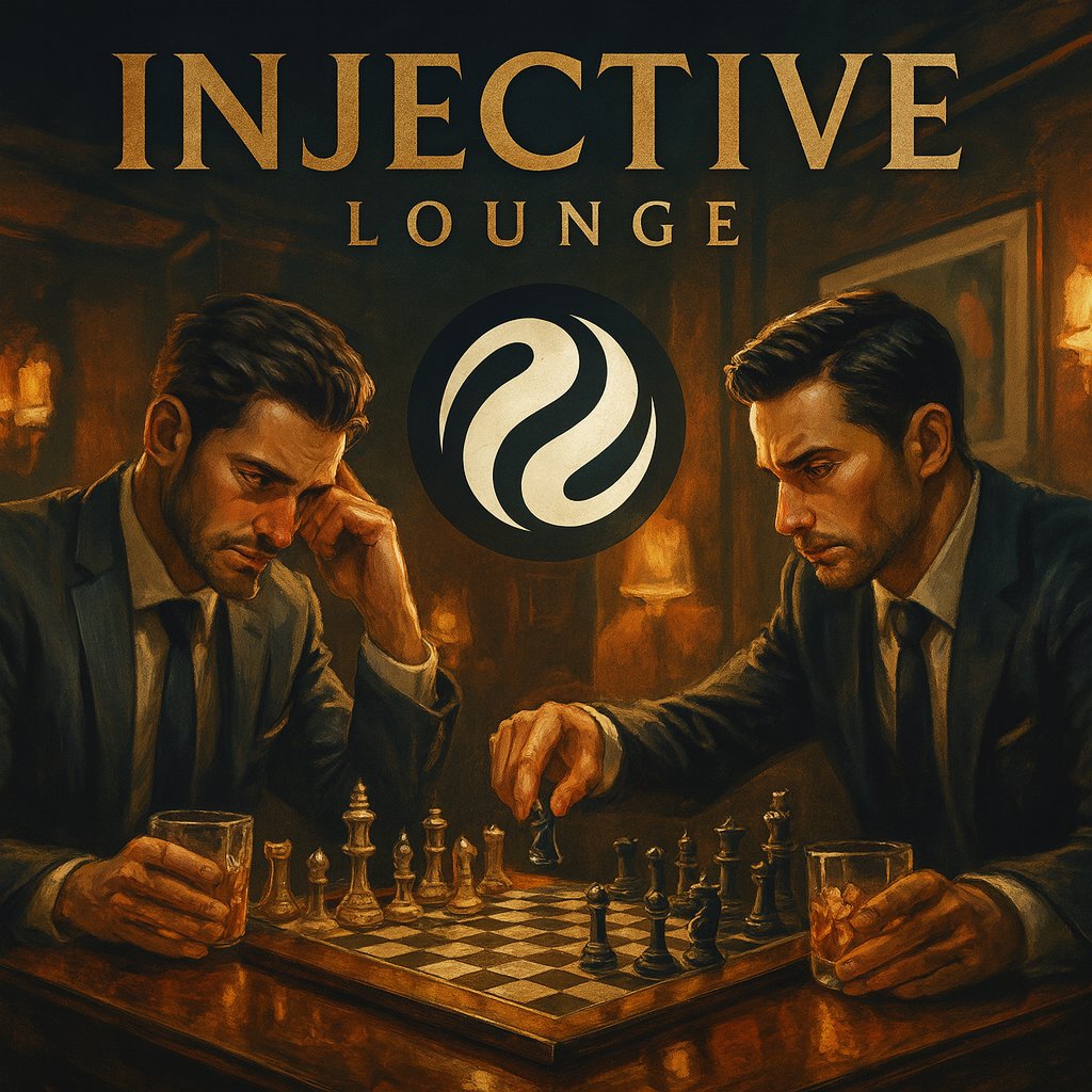 ⭐️ Injective Lounge Chess Event ⭐️

▫️ Tuesday, July 9
▫️ 11 AM EDT | 3 PM UTC
▫️ t.me/injectivelounge
▫️ Top 3 win prizes (announced soon)

$INJ holders, make your move. ♟️