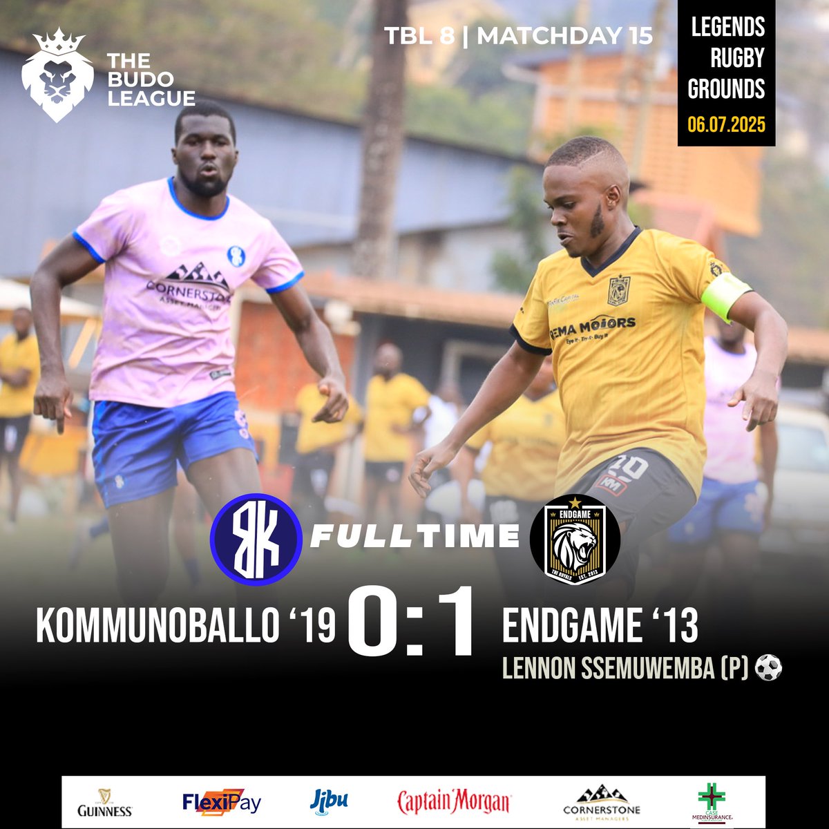 .<a href="/lennxnn/">Lennon JS</a>'s  second half strike secured all the three points for <a href="/end_game13/">𝐄𝐧𝐝𝐆𝐚𝐦𝐞'𝟏𝟑</a> ✅

#TBL8 | #FinalBend | #MangoPower