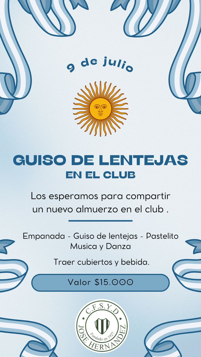 Centro Fomento Social y Deportivo José Hernández (@cfjosehernandez) on Twitter photo 