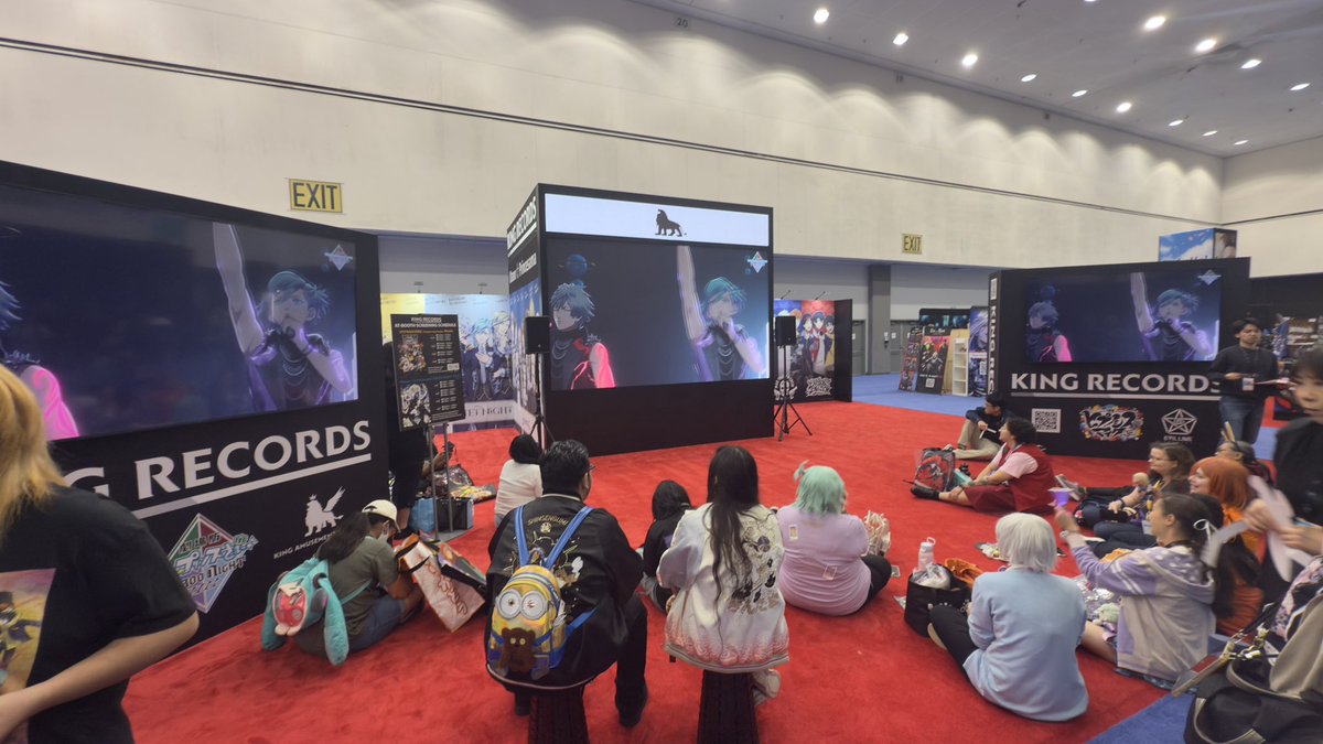 kingrecords_en's tweet image. Day 4!! Today’s the final day!
Everyone, please come to the KINGRECORDS booth E-50!🙌
#AnimeExpo2025
#utapri #HypMic
@utapriMAJILOVE
@hypnosismic @hyp_mv