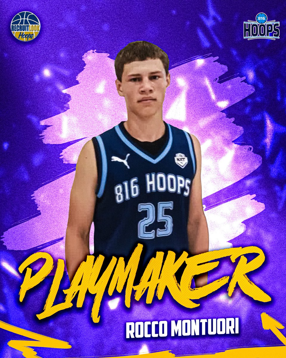 2027 | Rocco Montuori | #RLHoops

💥 High basketball IQ 
💥 Effective facilitator both in transition and in half court sets 
💥 Plays at his own pace
💥 Makes plays off the dribble