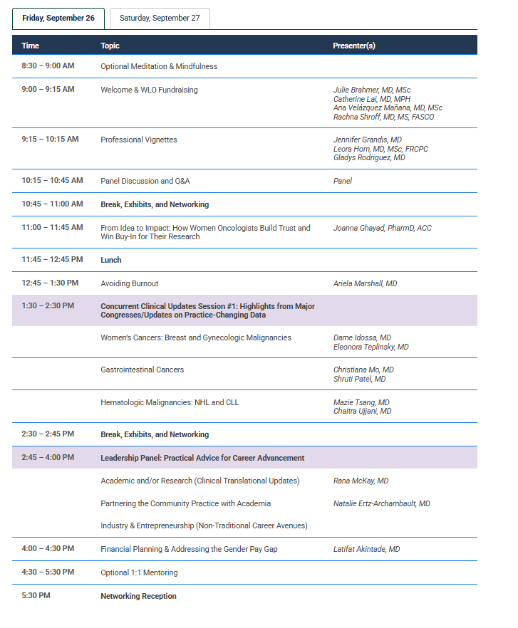 NazliDizman's tweet photo. 🙋♀️Hello!! How's your schedule this fall?
🌟#WomenInOncology, save Sep 27-28 for #LEAD25!
It's a fantastic opportunity for career development, networking with many inspiring and impactful women in oncology!
👉 https://t.co/eKXbaBC8i8
@JulieBrahmer @AnaVManana @KatieLaiMD_MPH @rachnatshroff
@OncoAlert @IMG_Oncologists @OncMedEdCoP @HemOncToday @HemOncWomenDocs @OncBrothers @TwoOncDocs #MedEd #OncTwitter