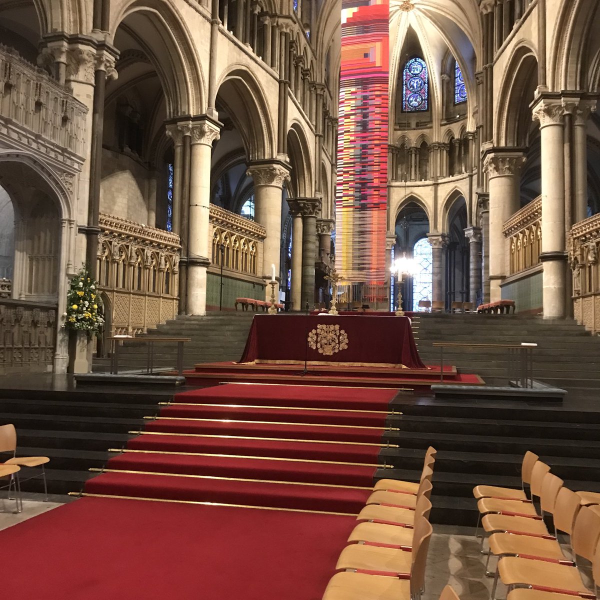 The Pilgrims' Way (@the_pilgrimsway) on Twitter photo Red altar frontal tonight in <a href="/CburyCathedral/">Canterbury Cathedral</a> at evensong for tomorrow’s feast day of the Translation of St Thomas Becket Red altar frontal tonight in <a href="/CburyCathedral/">Canterbury Cathedral</a> at evensong for tomorrow’s feast day of the Translation of St Thomas Becket