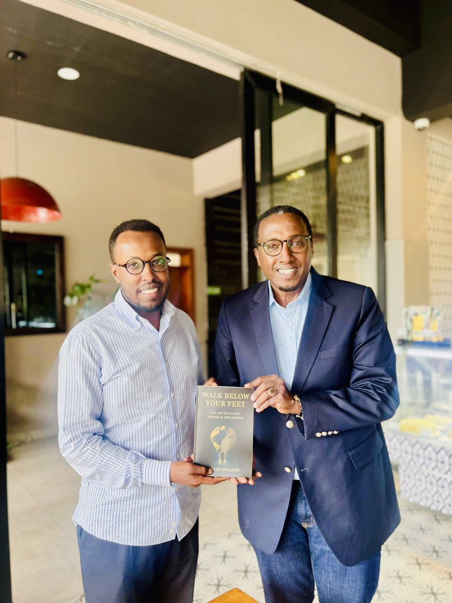 Ambassador <a href="/Awalekullane/">Amb. Awale Kullane</a>, one of the nation’s foremost diplomats, has released a powerful new book titled Walk Below Your Feet — a riveting exploration of the unseen forces that shape true leadership. A must-read for the next generation of changemakers.

Congratulations,