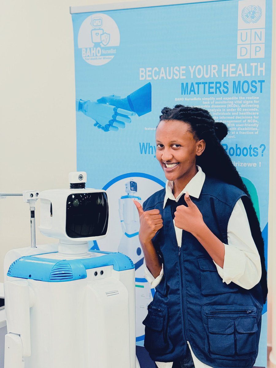 BAHO NurseBot (@baho_nursebot) on Twitter photo 🇷🇼🤝🇮🇳 We had the honor of hosting the High Commissioner of India to Rwanda, <a href="/IndiaKigali/">India in Rwanda (High Commission of India, Kigali)</a>, along with the <a href="/WadhwaniAI/">Wadhwani AI</a> team & <a href="/UNDP_Rwanda/">UNDP Rwanda</a> RR <a href="/FatmataLSesay/">FatmataSesay</a> at <a href="/BAHO_nurseBot/">BAHO NurseBot</a>. Our founder, <a href="/Irankunda_c/">Irankunda_c🇷🇼</a>, showcased how our AI-powered robots are saving lives across Africa & beyond 🌍 🇷🇼🤝🇮🇳 We had the honor of hosting the High Commissioner of India to Rwanda, <a href="/IndiaKigali/">India in Rwanda (High Commission of India, Kigali)</a>, along with the <a href="/WadhwaniAI/">Wadhwani AI</a> team & <a href="/UNDP_Rwanda/">UNDP Rwanda</a> RR <a href="/FatmataLSesay/">FatmataSesay</a> at <a href="/BAHO_nurseBot/">BAHO NurseBot</a>. Our founder, <a href="/Irankunda_c/">Irankunda_c🇷🇼</a>, showcased how our AI-powered robots are saving lives across Africa & beyond 🌍