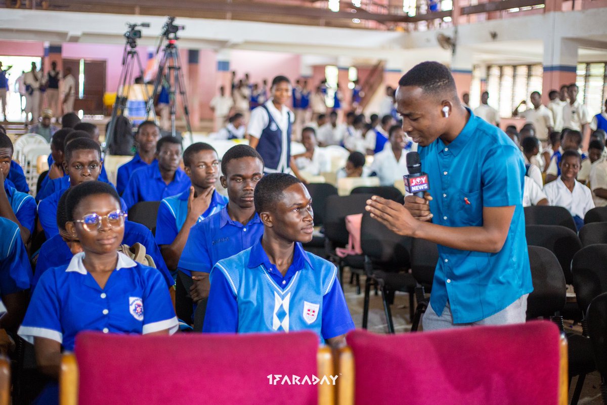 BFCollins_'s tweet photo. The Bono Ahafo qualifiers and zonal championship was all a thrilling ride. We go again tomorrow -God willing- in Wa, then Bolgatan and Tamale next, before we end up in the Garden City, Kumasi. 

#NSMQ2025 #NSMQRegionals @NSMQGhana @JoyNewsOnTV https://t.co/P1NGISikGJ