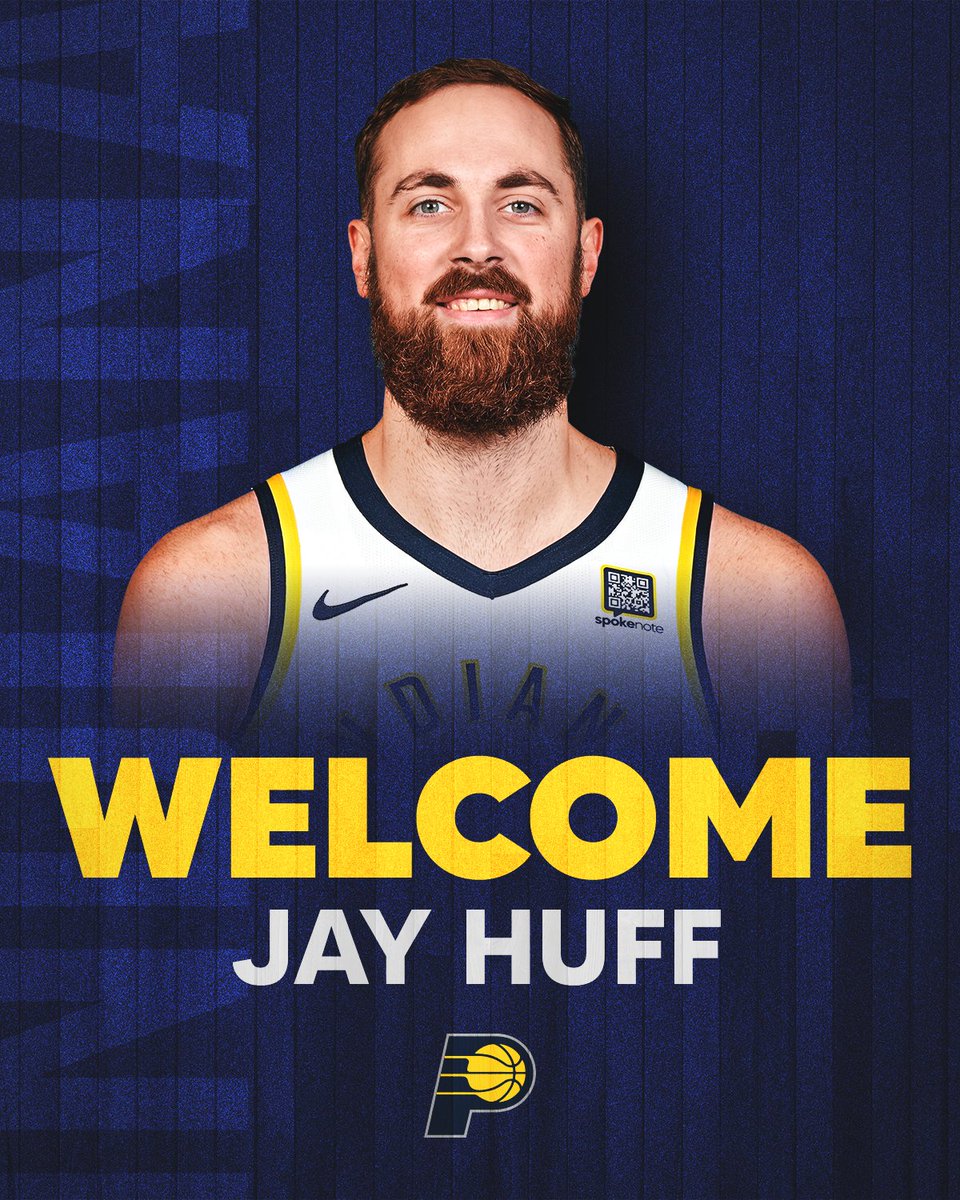 welcome to Indy, Jay!

we have acquired center Jay Huff from the Memphis Grizzlies.

learn more: buff.ly/radOqoH