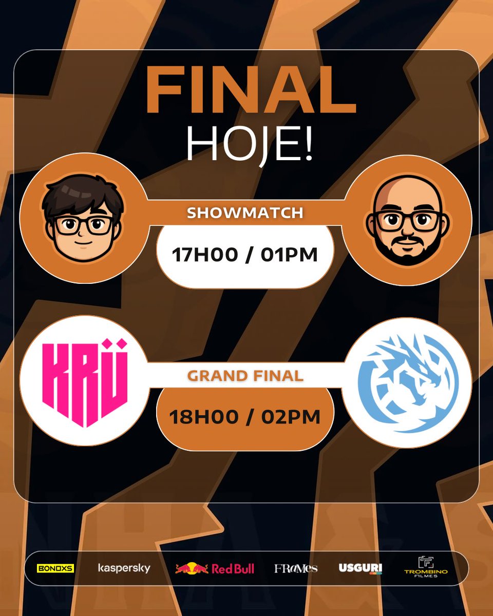 Hoje temos o confronto final no Tixinha e Sacy Invitational By <a href="/BONOXS/">BONOXS</a> 🔥

🕓 Showmatch | 17h
⏰ <a href="/KRUesports/">KRÜ Esports</a> vs <a href="/LeviatanGG/">LEVIATAN</a> | 18h

Assista a transmissão em todos os canais:

📺 /tixinhadois 
📺 /sacy

#TSIBYBONOXS