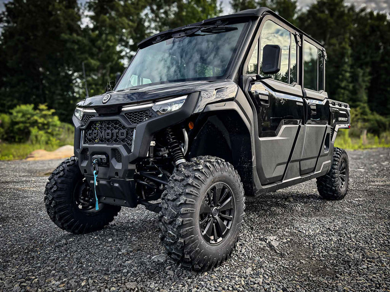 🚨 Lifted &amp; Loaded! 🚨
Take your CF MOTO UForce U10 PRO to new heights—literally—with the 2-Inch Lift Kit by Thumper Fab! 💪

#ThumperFab #UForceU10PRO #LiftedLife #OffRoadReady