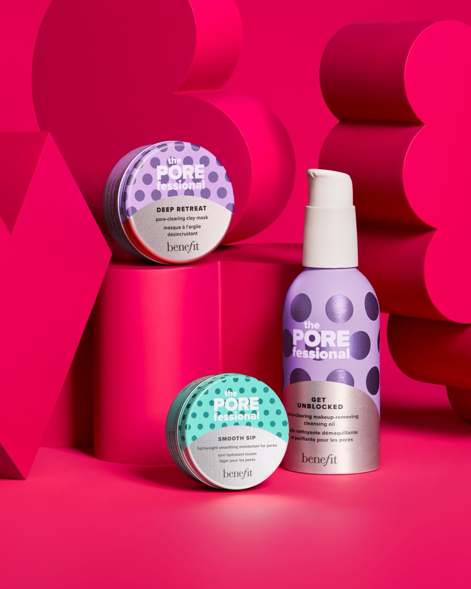 Your day to night POREfessional essentials ✨

Prime, powder, and set for flexible all-day wear. Then cleanse, nourish &amp; hydrate for nightly refreshed skin. Grab yours at @sephora 💓

#benefitcosmetics