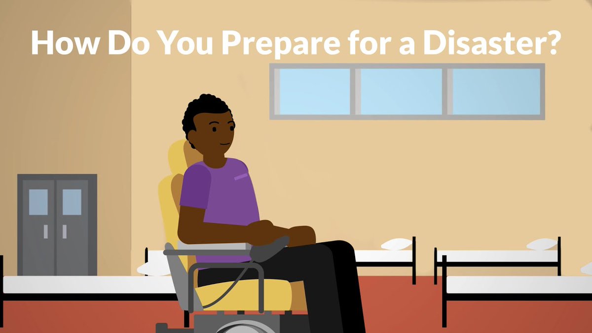 Everyone deserves to feel safe during a disaster, including people with disabilities.
This ASL video shares how people with disabilities can prepare for a disaster and why access matters.

🎥 bit.ly/3qhFXyQ
#PreparedNotScared #ASLAccess #YourRightsOurMission