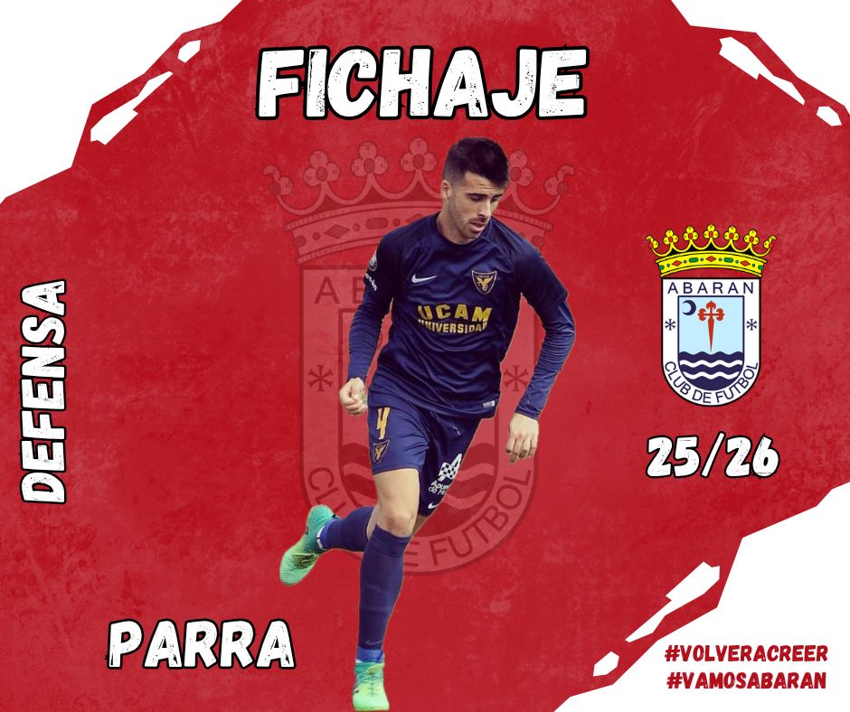 🔴⚪🆕𝙁𝙄𝘾𝙃𝘼𝙅𝙀 Jesús Parra

Nos complace anunciar el regreso de Jesús Parra al Abarán CF para la nueva temporada. El defensor, que ya vistió nuestros colores en el pasado, vuelve a nuestra .

El jugador ha jugado en equipos como UCAM Murcia, Lorca Deportiva, Real Murcia..