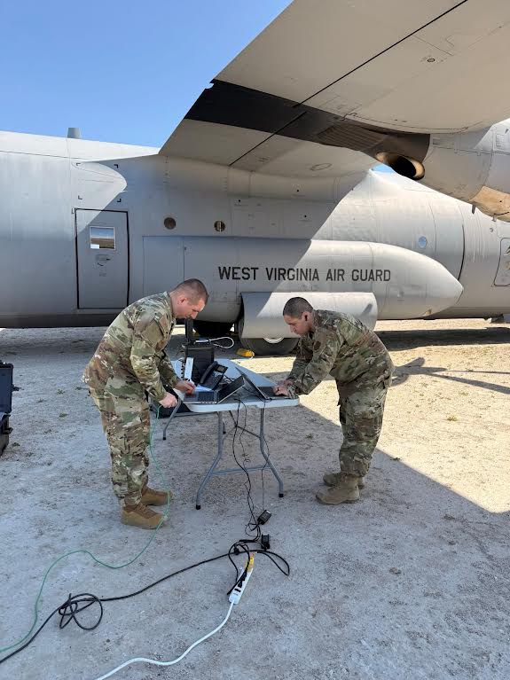 WVNationalGuard's tweet photo. @130thAW @usairforce 📰 by Lt. Col. Holli Nelson: https://t.co/2YhMw2RlWS

#AirGuard #Airmen #PressOn #OneGuard #AimHigh #FlyFightWin @jimdseward @wvgovernor @TheNationalGuard @weguardwestvirginia https://t.co/dpTfRzi1dn