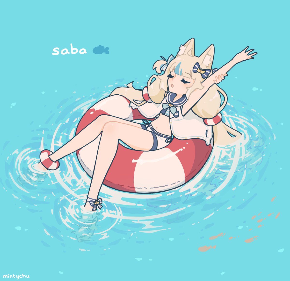 Minty (@minty_chu) on Twitter photo saba! 🐟
#sabart saba! 🐟
#sabart