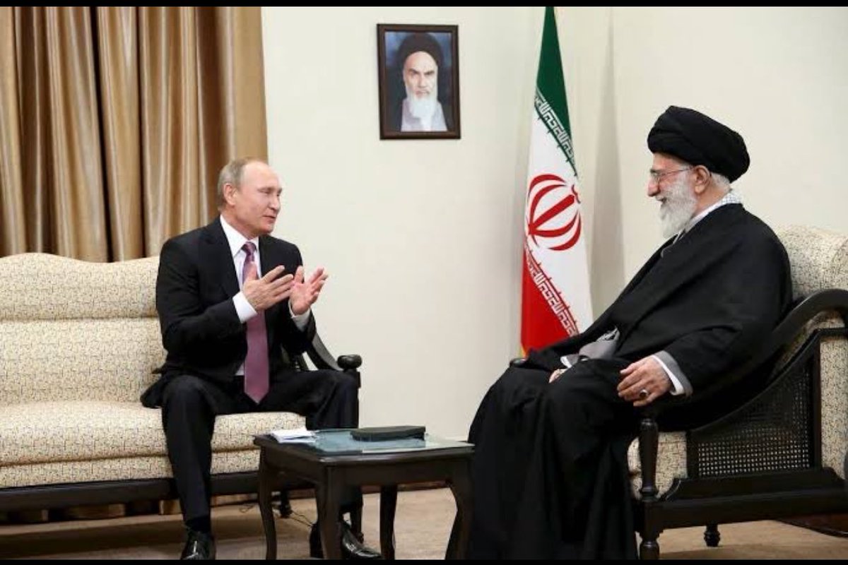 ABasitSalih's tweet photo. Iran feels betrayed after Russia offered Su-57 and Su-35 jets to India while refusing to give even Su-35s to Tehran, despite Iran supplying over 1,700 Shahed-136 drones to Moscow.
#Iran #Russia https://t.co/aVqdp5HHUu