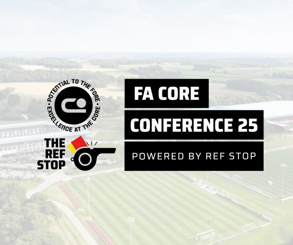 The Ref Stop (@therefstop) on Twitter photo We are delighted to announce that the FA Core Conference 25 will be powered by The Ref Stop 💥
Alongside a wider partnership with the FA Core programme for the 25/26 season…🙌🏼
<a href="/FARefereeing/">FA Refereeing</a> 🤝🏼
🔗 therefstop.co.uk We are delighted to announce that the FA Core Conference 25 will be powered by The Ref Stop 💥
Alongside a wider partnership with the FA Core programme for the 25/26 season…🙌🏼
<a href="/FARefereeing/">FA Refereeing</a> 🤝🏼
🔗 therefstop.co.uk