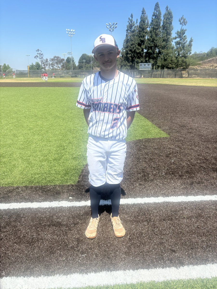 FiveToolCA's tweet photo. .@AZFallClassic F: Scottsdale Bombers 14U Black 10, California Bucs 2029 7
PoG: Jace Janofsky 3-3, 2B, 2R, RBI, BB https://t.co/UdSa8wHcfe