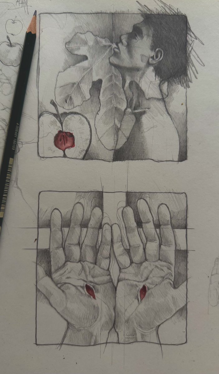 michaln59's tweet image. přípravné kresby ke grafikám k textu Dr.Karla Ž.