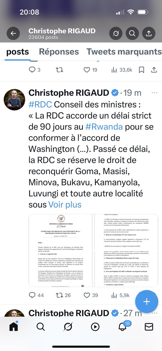 #RDC Fake news en effet 👇