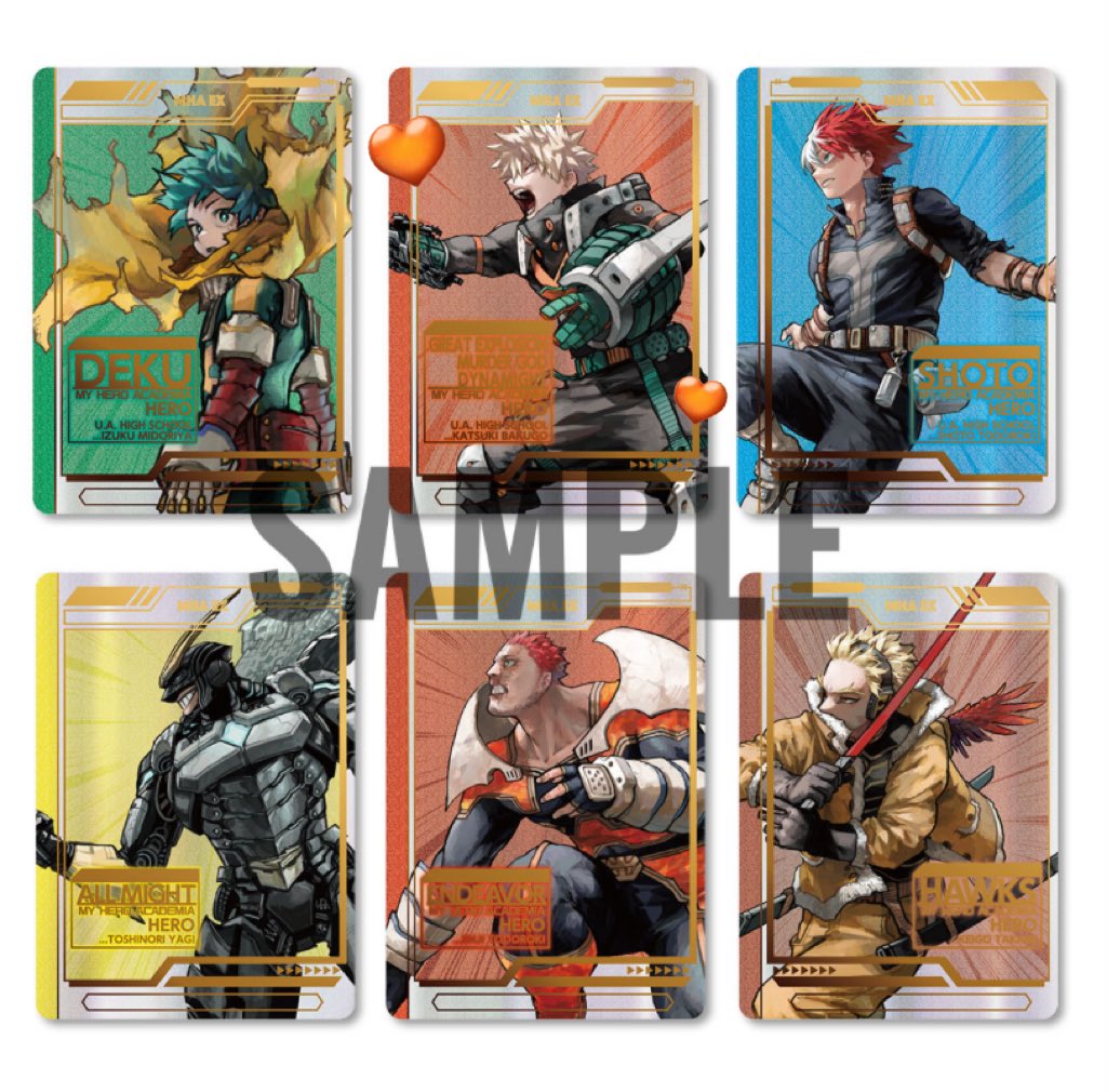 予定者決まりました。爆豪とエンデヴァー