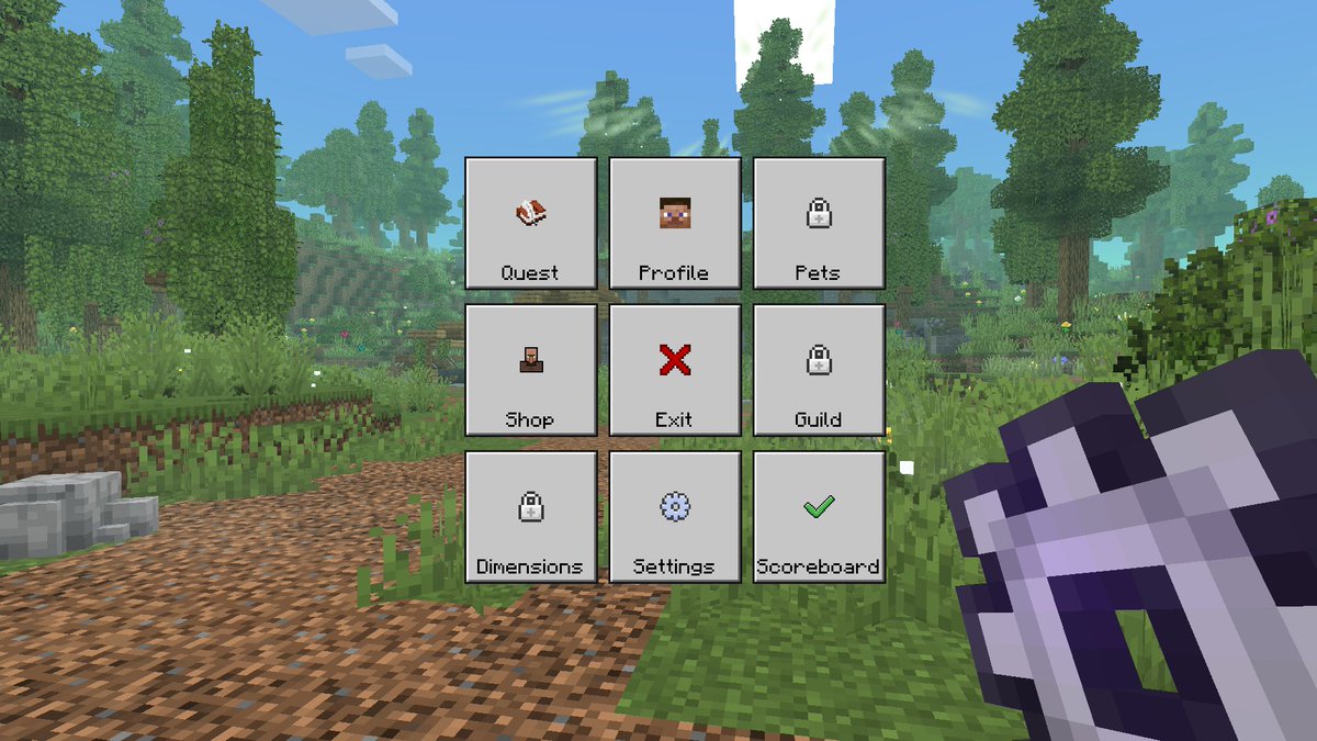 RealJoshMC's tweet image. I've been working on this for almost 2 weeks now. I added a custom UI like NPC Dialogue, Adventure's Menu, and more. Still a lot to do, but I'm happy with the progress so far!

#Minecraft