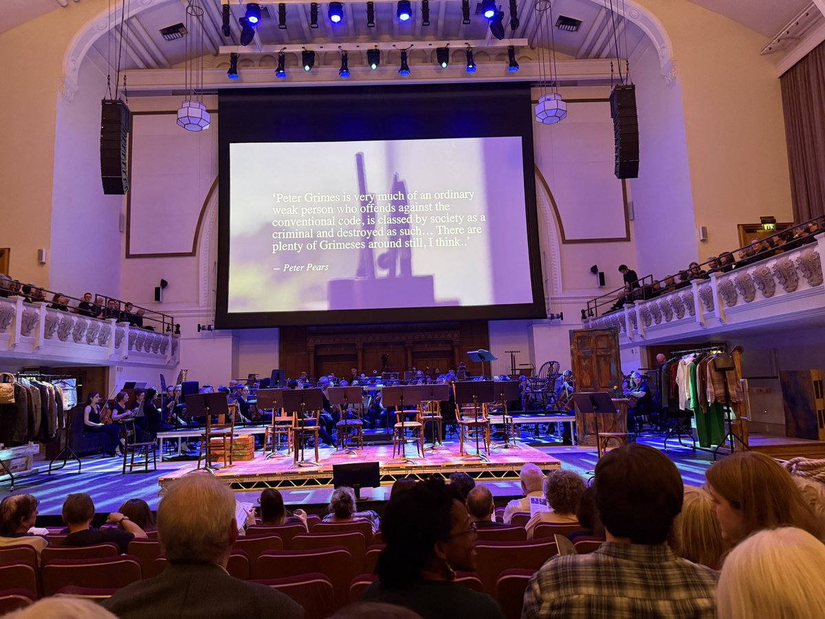 PGilluley's tweet image. Thank you @BYOpera for tonight #BYOGrimes @cadoganhall . Reinforcing why this is my favourite opera of all time. Excellent music from Cambridge Philharmonic Orchestra and Chorus. Mark Le Brocq, Mark Stone and the fantastic Emma Bell. What a way to end the week!