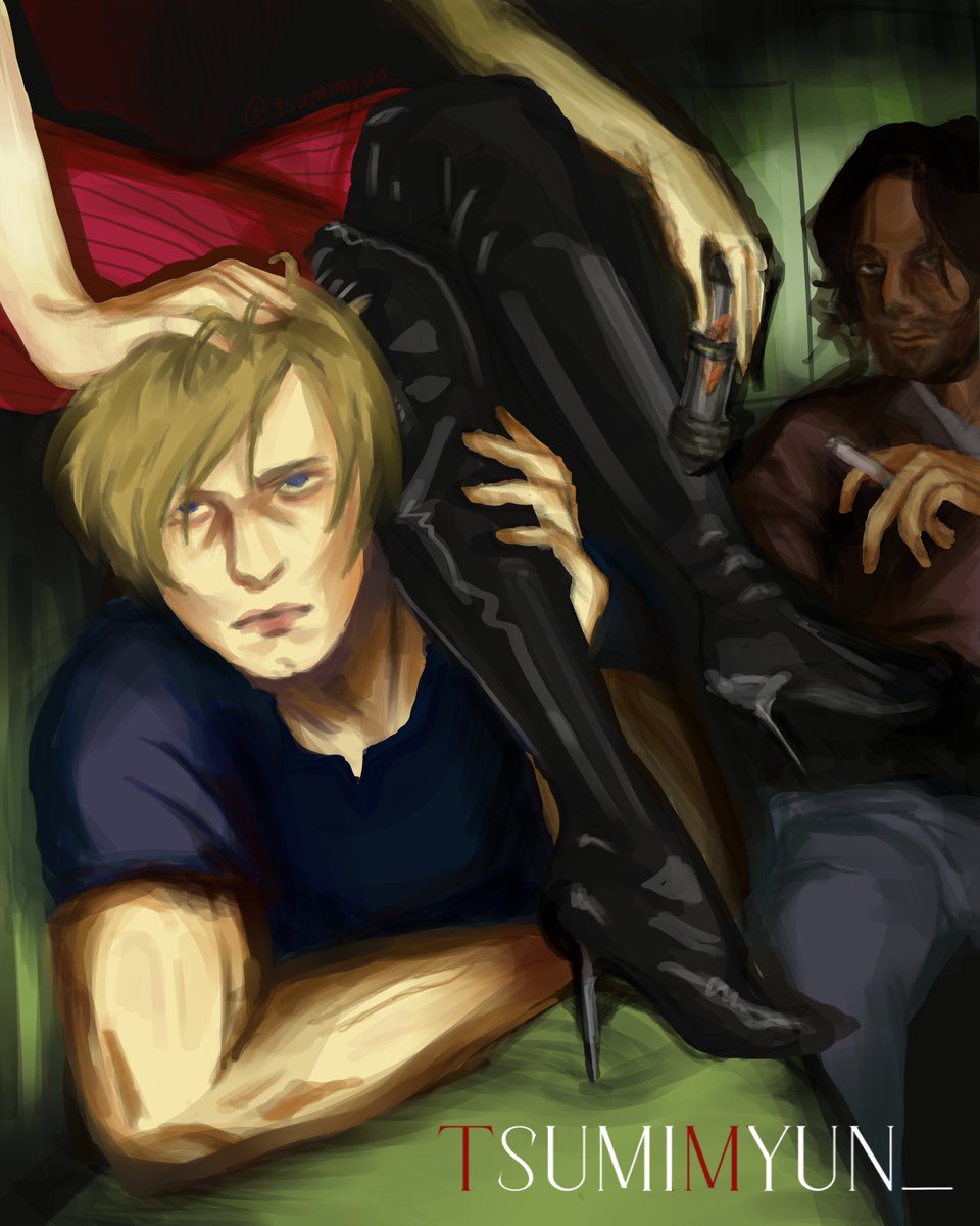 tsumimyun_'s tweet image. what happens in spain stays in spain 🚬
#residentevil #re4 #REBHFun