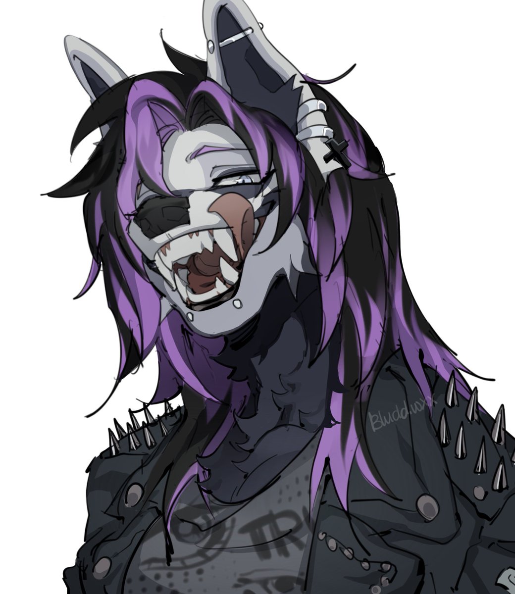 Colored sketch commission🐺✖️