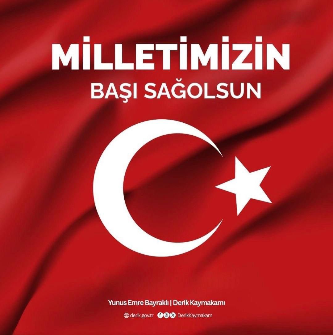 T.C. Derik Kaymakamlığı (@derikkaymakam) on Twitter photo 28 Mayıs 2022 tarihinde şehit edilen kahramanımız P. Üsteğmen Nuri Melih Bozkurt’un naaşını ararken, Pençe-Kilit Harekâtı bölgesinde, 6 Temmuz 2025’te Şehit olan Kahramanlarımıza Allah’tan rahmet, ailelerine ve milletimize başsağlığı dileriz. 🇹🇷
<a href="/TC_icisleri/">T.C. İçişleri Bakanlığı</a>
<a href="/Mardin_Valiligi/">Mardin Valiliği</a> 28 Mayıs 2022 tarihinde şehit edilen kahramanımız P. Üsteğmen Nuri Melih Bozkurt’un naaşını ararken, Pençe-Kilit Harekâtı bölgesinde, 6 Temmuz 2025’te Şehit olan Kahramanlarımıza Allah’tan rahmet, ailelerine ve milletimize başsağlığı dileriz. 🇹🇷
<a href="/TC_icisleri/">T.C. İçişleri Bakanlığı</a>
<a href="/Mardin_Valiligi/">Mardin Valiliği</a>