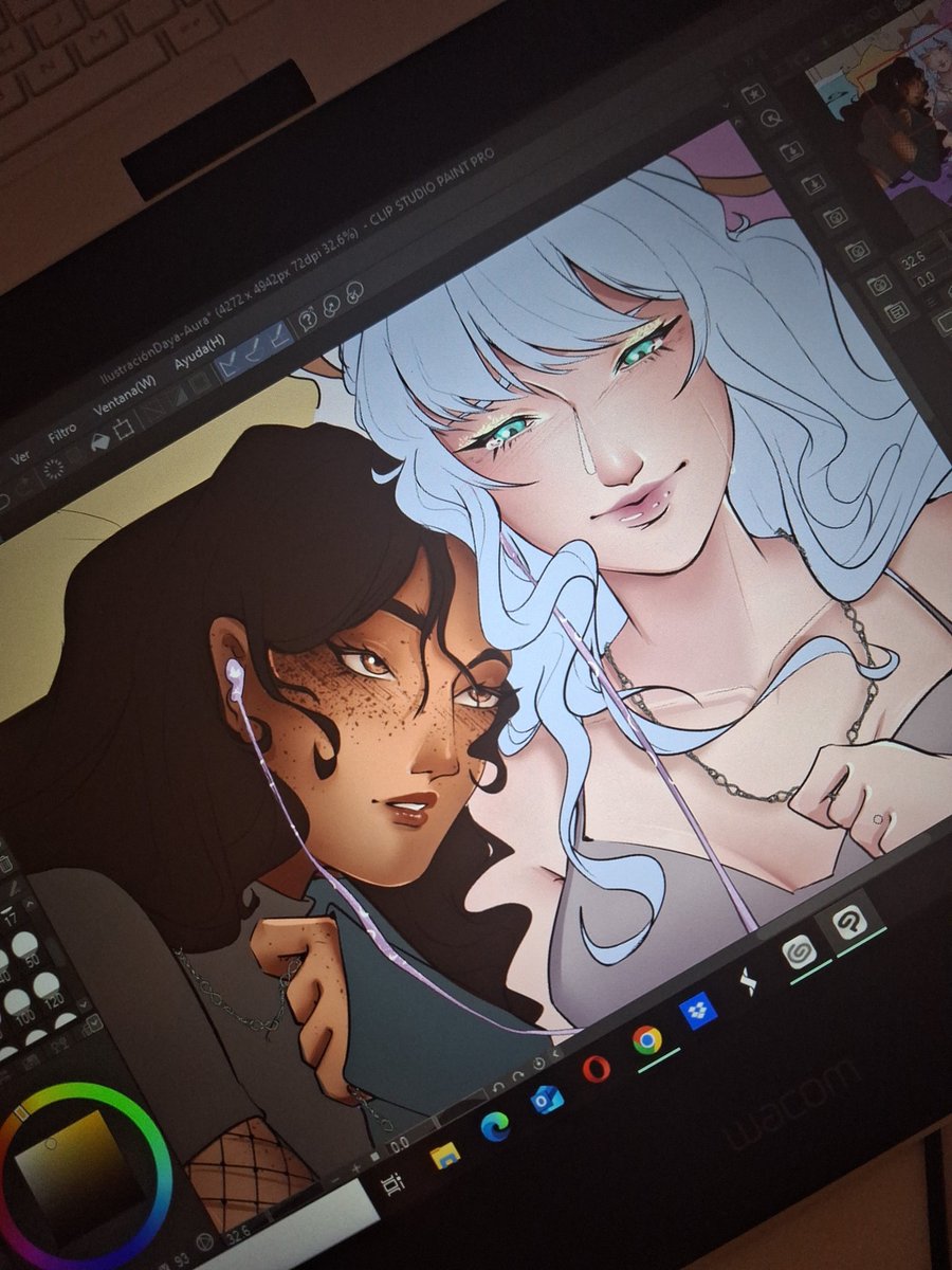 Erika_mll's tweet image. Dibujación en proceso (a ver si puedo acabar un dibujo de una vez por todas jajan&apos;t)  #ADOMASpoilers