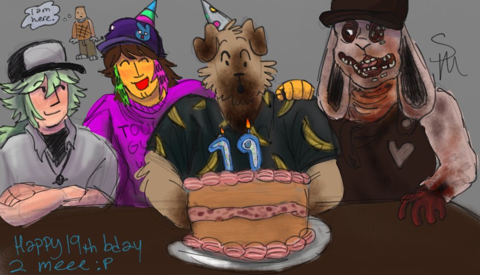 Poopoo peepee birthday art im 19 now