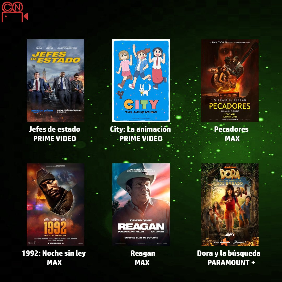 cinenumeros's tweet photo. La nueva aventura jurásica, un político odiado por muchos, figuras de primer nivel e historias totalmente aclamadas llegaron esta semana. ¿Qué estreno verás? 🍿🔥

#JurassicWorldRebirth  #JonathanBailey #Netflix  #Sinners https://t.co/5uOlgAjMe2
