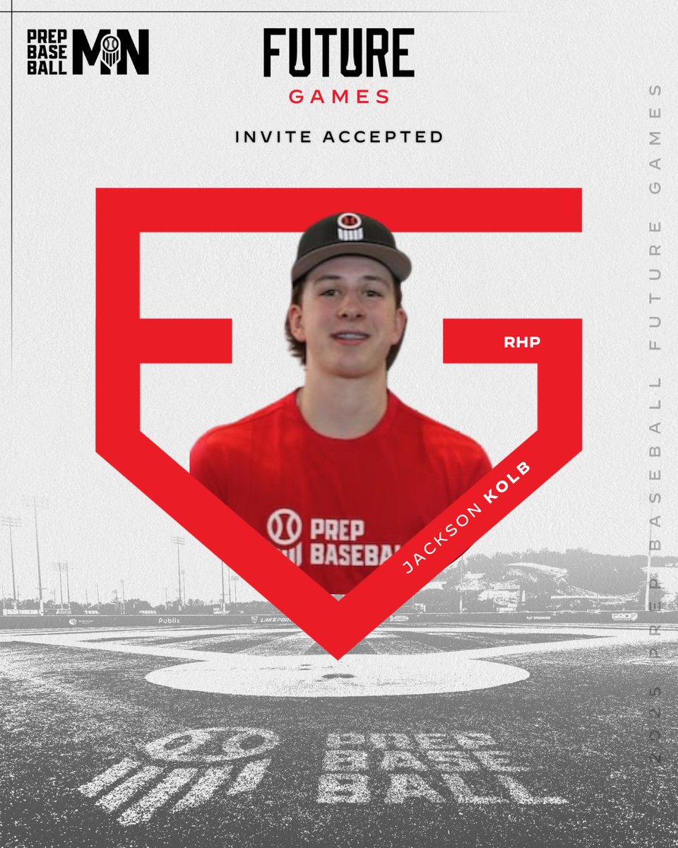 𝑾𝑬𝑳𝑪𝑶𝑴𝑬 𝑻𝑶 𝑻𝑯𝑬 𝑺𝑸𝑼𝑨𝑫 👊

White Bear Lake's 𝗝𝗮𝗰𝗸𝘀𝗼𝗻 𝗞𝗼𝗹𝗯 will be representing #TeamMinnesota at the 2025 Future Games in Atlanta. 

👤 loom.ly/Imsh3kw

<a href="/JacksonKolb08/">Jackson Kolb</a> | <a href="/PBDakotas/">Prep Baseball Dakotas</a> | #PBFG25