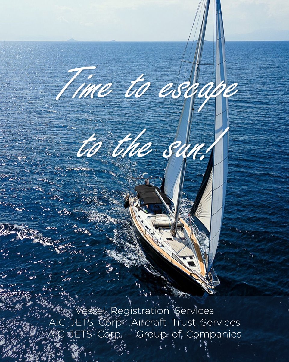 "In the deep space of the sea I have found my moon."
Jacques Yves Cousteau

🌎 ⛵ ⚓ 🇲🇭 🇦🇨  

#sailing #ocean #travel #AICJETSCorp #MarshallIslands #CaymanIslands #yacht #sailinglife #privateyacht #superyacht #yachting #yachtcrew #yachtmanagement #yachtworld #yachttransport