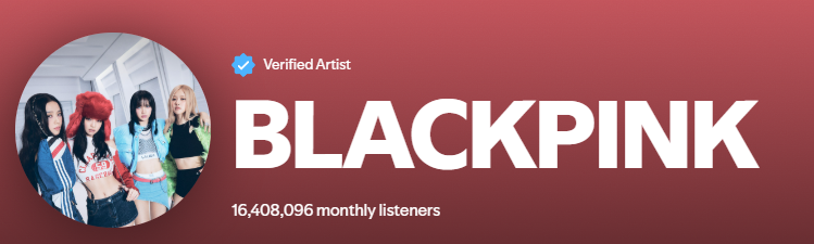 BPxSpotify's tweet photo. .@BLACKPINK monthly listeners on Spotify:  

06/30 - 16,227,836 (+22,020)❤️‍🔥
07/01 - 16,261,919 (+34,083)❤️‍🔥
07/02 - 16,275,530 (+13,611)❤️‍🔥
07/03 - 16,304,328 (+28,798)❤️‍🔥
07/04 - 16,358,202 (+53,874)❤️‍🔥
07/05 - 16,408,096 (+49,894)❤️‍🔥 https://t.co/JgUIPrcOue