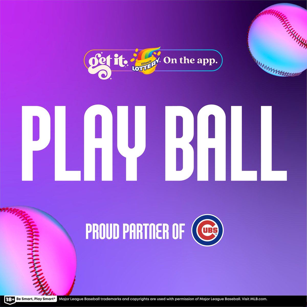 IllinoisLottery's tweet image. Calling all Chicago @Cubs fans! Heading to Wrigley Field for their upcoming game? Warm up with a quick game of #FastPlay before the first pitch! Play now.

Be Smart, Play Smart®