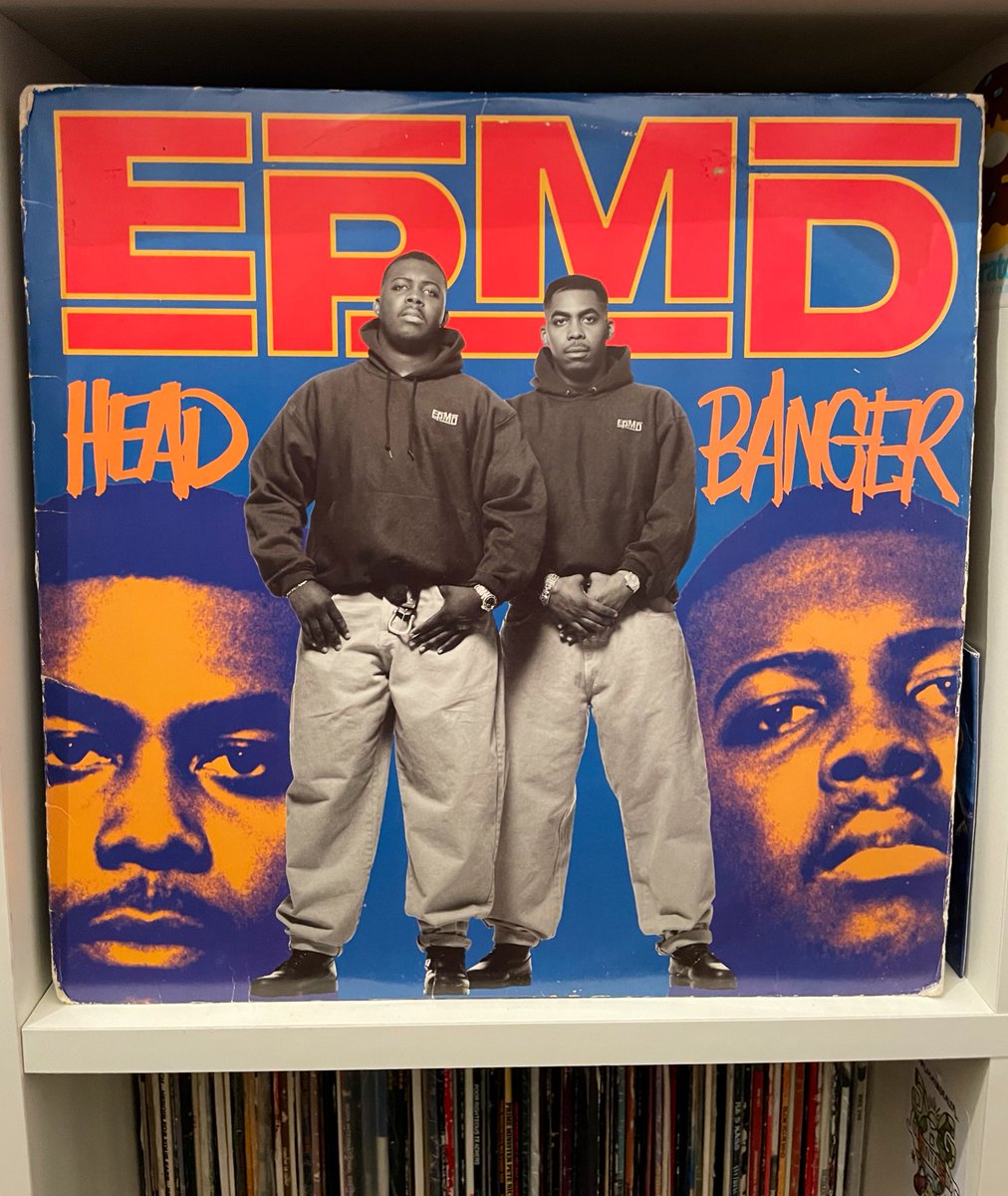 HHBITD's tweet image. #NowPlaying….. what you got on?
#holla #vinyl #epmd #oldschool
@PMDofEPMD