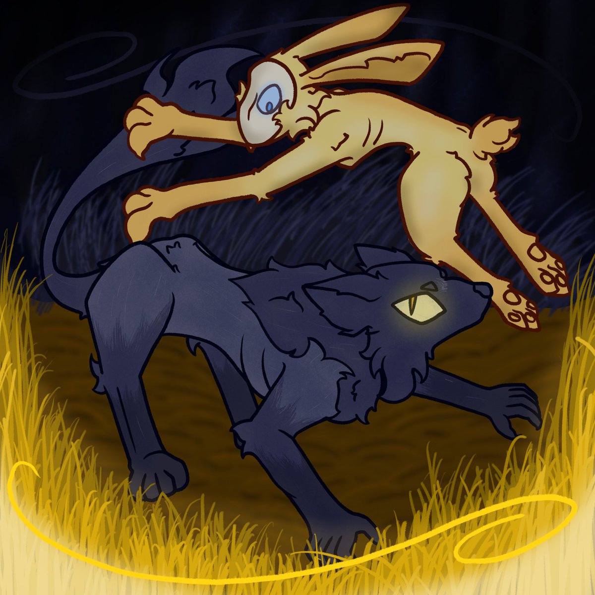 Mutt and Hare (Request for a friend) I hope you guys like this one, it was supposed to be a quick draw, but I wanted to give my friend something good. Still, I hope all of you can ENJOY!!!