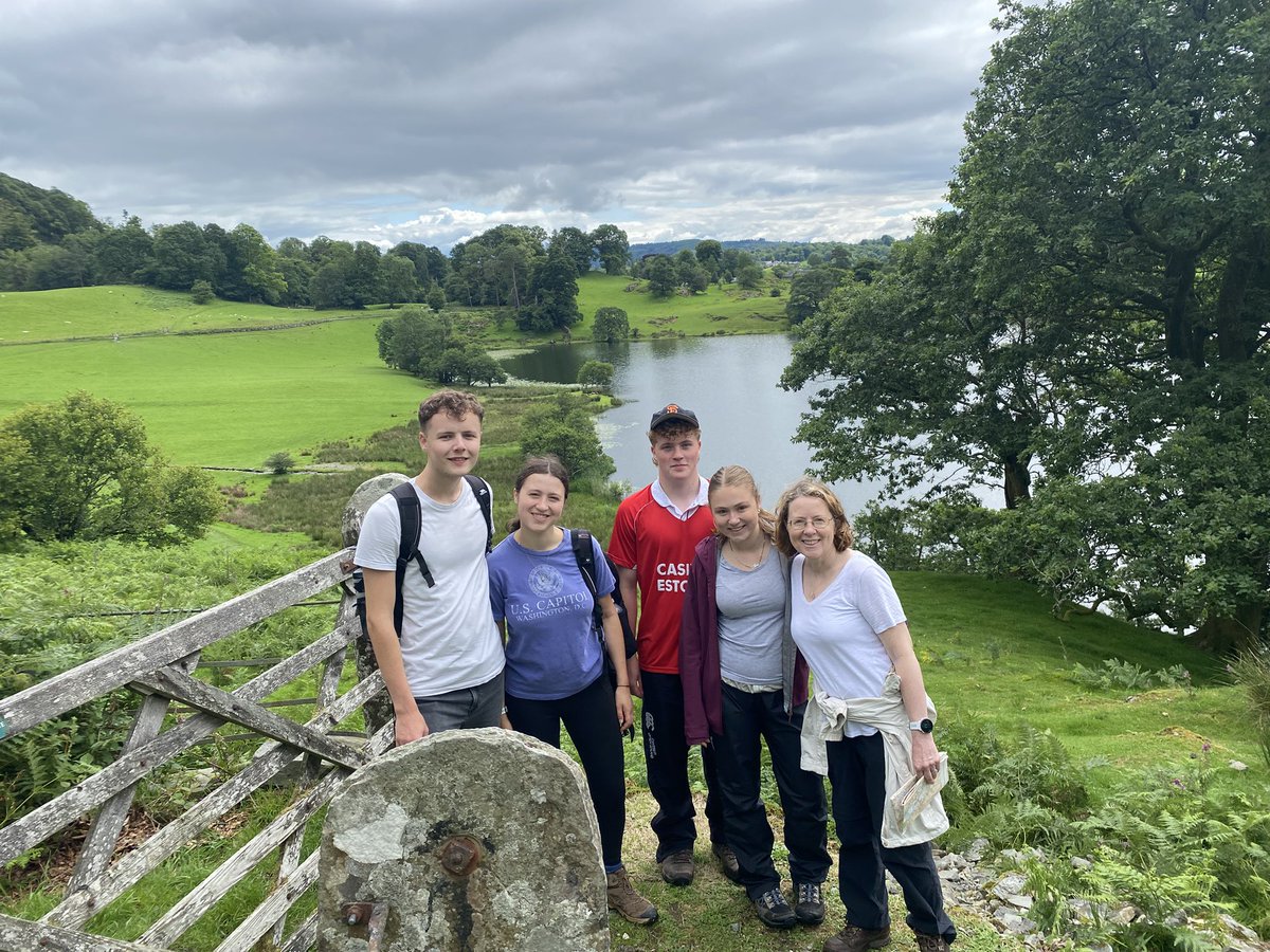 Back at #loughrigg 2025 😊 great day of walking