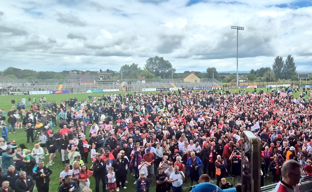 chrismur11's tweet image. That’s a wrap on inter-county action at Cedral St. Conleth’s Park for 2025! An incredible few months showcasing our county teams and hosting top-class neutral games in the new stadium.
Capped off in style with a thrilling All-Ireland Minor Football Final between Kerry & Tyrone!