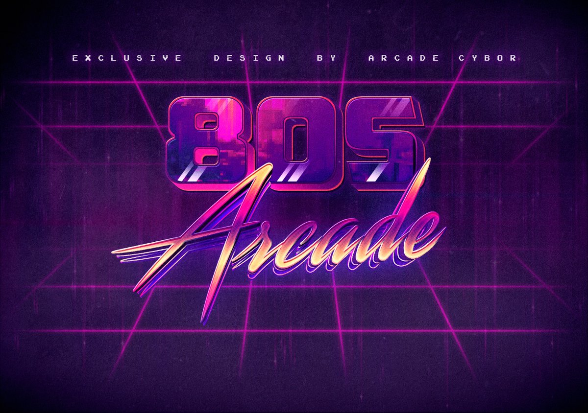 arcadecybor's tweet image. Custom 80s Retro Logo for Your Brand
#80sLogoDesign

#RetroFuturism

#SynthwaveDesign

#NeonLogo

#ChromeTypography

#VaporwaveAesthetic

#RetrowaveArt

#CustomLogoDesign

#RetroGraphicDesign

#DJLogoDesign

#YouTubeLogoDesign

#StreetwearDesign

#MotionGraphicsLogo