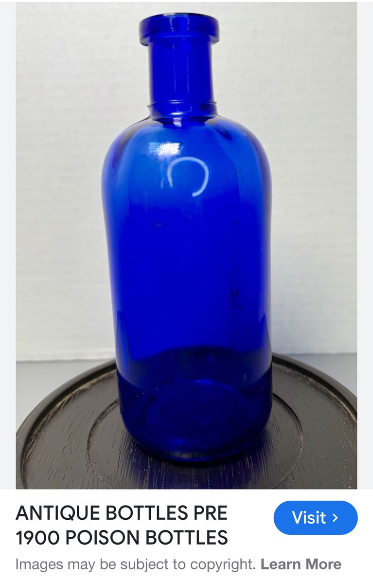 My dad, a forester, always came home with an assortment of treasures he found in the woods: a washing machine drum, furniture, and a million interesting bottles. I’ve been using one that looks like this as a water bottle. Today I decided to find out its original function. 😳