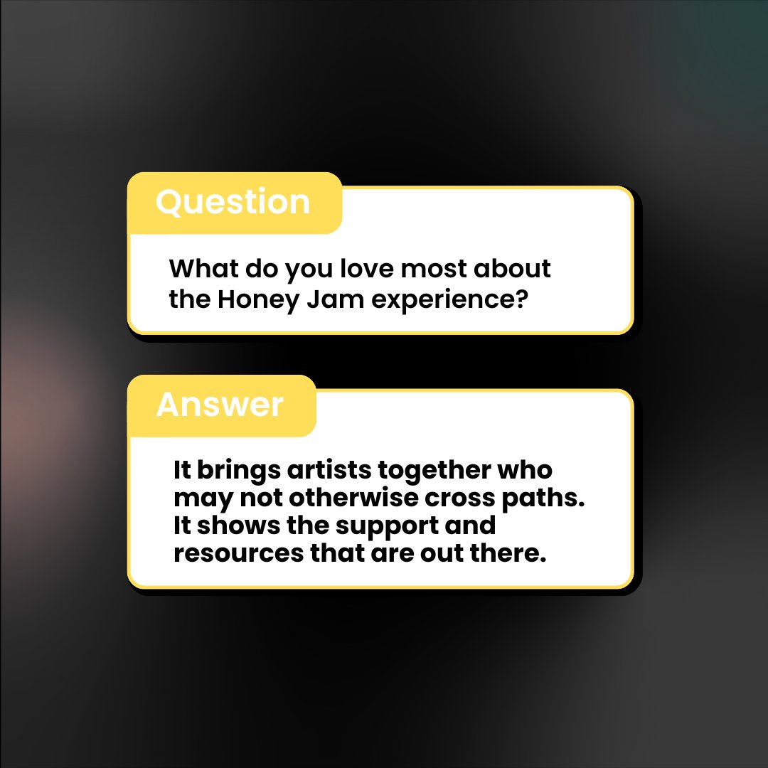 🎤 Meet JellyTooFly — bold, original, unstoppable 💛
 🎧 New single All I Got out now
 💿 LITT EP drops August
📚 Creator of Harmonizing the Heart, now working with TDSB
 💬 “At Honey Jam, we always shut it down.”
🎟 See her at #HoneyJam2025: bit.ly/HoneyJam2025Ti…