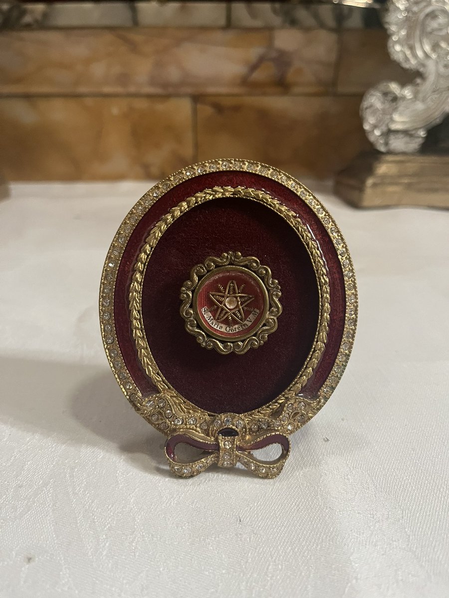 At the end of the 11am Mass today there was an opportunity, on her Feast Day, to venerate the relic of S. Maria Goretti. This relic was placed on the altar at Fr Philip’s 1st Mass, 16 years ago today.