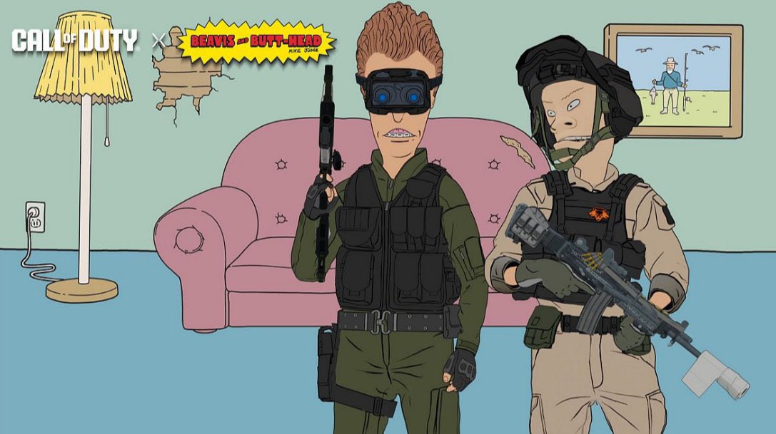 Question for the timeline. Did you buy the bevis and butthead skins?